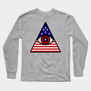 American Pyramid Long Sleeve T-Shirt